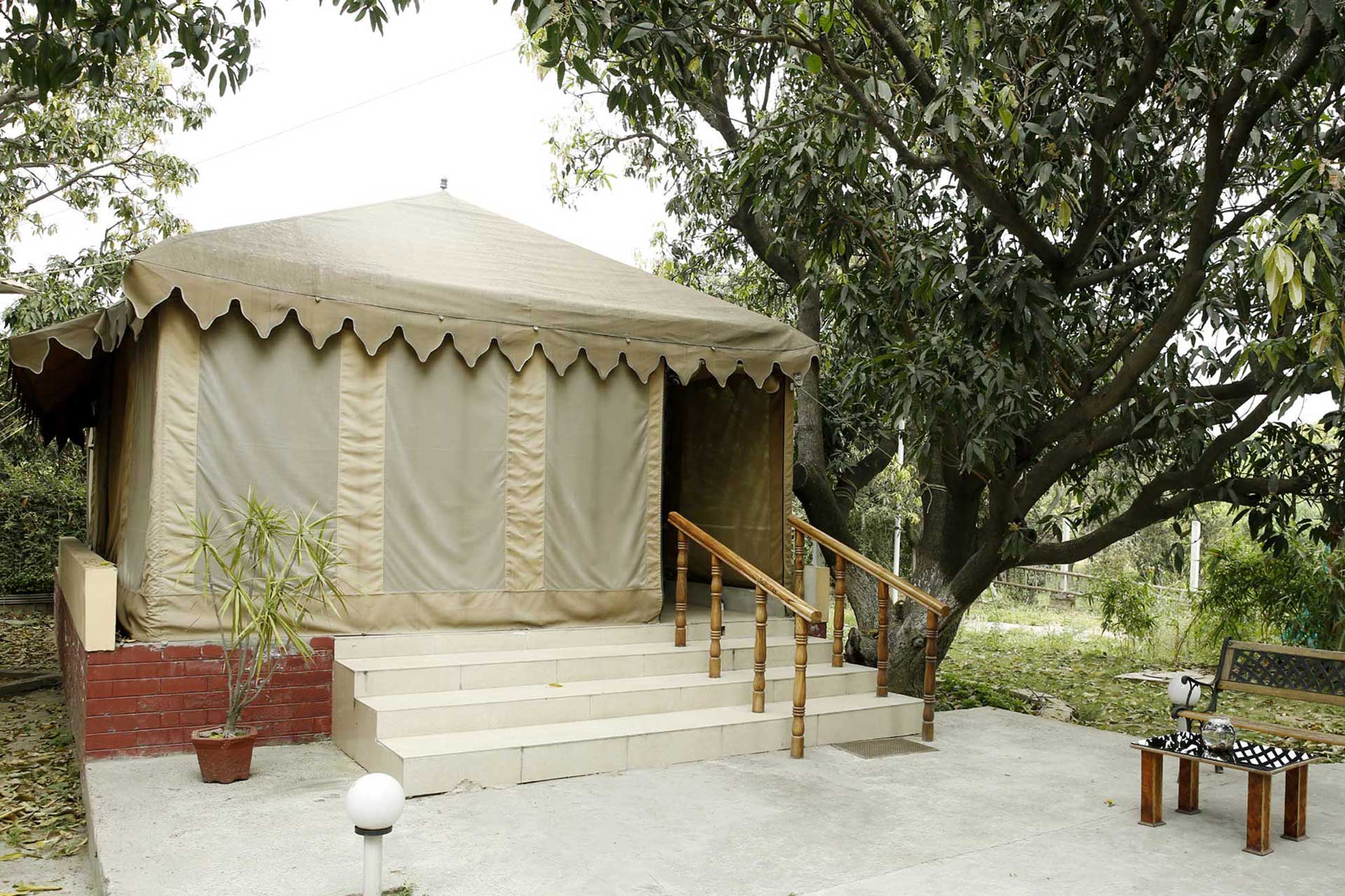 Glamping Tent @ Kailash Farms Earthen Life, Hoshiarpur, Punjab